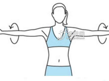 瘦手臂最有效的运动，胸前拉手法