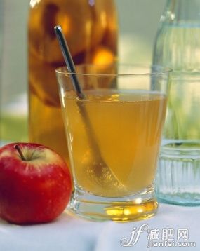 苹果,瓶子,装饰,饮食,水果_gic11078647_Apple Vinegar in a Glass with Spoon_创意图片_Getty Images China